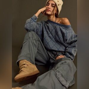 NWT FREE PEOPLE WE THE FREE MIRAGE  PULLOVER